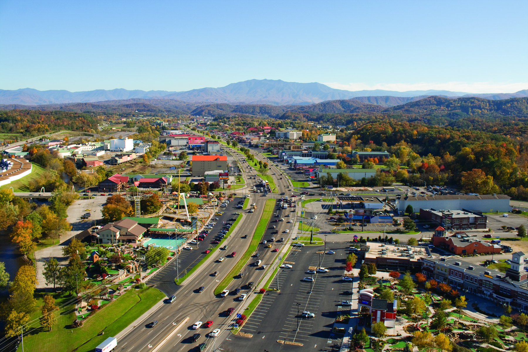 Pigeon Forge in Tennessee